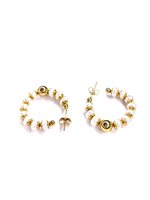 Orecchini Stocco Gioielli Donna in Oro giallo Perla VRS 39 - VRS 39